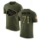 Danny Shelton Legend Salute to Service T-Shirt - Olive