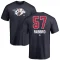 Dante Fabbro Name and Number Banner Wave T-Shirt - Navy