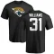 Darious Williams Name & Number T-Shirt - Black