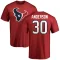 Darius Anderson Name & Number T-Shirt - Red