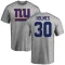 Darnay Holmes Name & Number T-Shirt - Ash