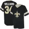 Darrel Williams Name & Number Game Day V-Neck T-Shirt - Black