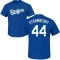 Darryl Strawberry Name & Number T-Shirt - Royal