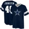 Daryl Johnston Name & Number Game Day V-Neck T-Shirt - Navy Blue