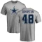 Daryl Johnston Name & Number T-Shirt - Ash