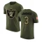 Daryle Lamonica Legend Salute to Service T-Shirt - Olive