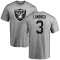 Daryle Lamonica Name & Number T-Shirt - Ash