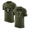 Davante Adams Legend Salute to Service T-Shirt - Olive