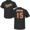 Davey Johnson Name & Number T-Shirt - Black