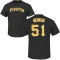 David Bednar Name & Number T-Shirt - Black