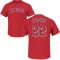 David Fletcher Name & Number T-Shirt - Red