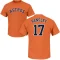 David Hensley Name & Number T-Shirt - Orange