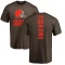 David Njoku Backer T-Shirt - Brown