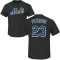 David Peterson Name & Number T-Shirt - Black