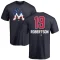 David Robertson Name and Number Banner Wave T-Shirt - Navy