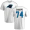 David Sharpe Name & Number T-Shirt - White