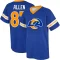 Davis Allen Name & Number Game Day V-Neck T-Shirt - Royal