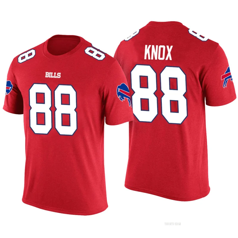 Dawson Knox Legend Color Rush T-Shirt - Red - Tshirtsedge