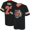 Dax Hill Name & Number Game Day V-Neck T-Shirt - Black