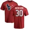 DeAndre Houston-Carson DeAndre -Carson Name & Number T-Shirt - Red