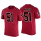 DeAngelo Malone Legend Color Rush T-Shirt - Red