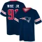 Deatrich Wise Jr. Name & Number Game Day V-Neck T-Shirt - Navy