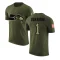 Dee Eskridge Legend Salute to Service T-Shirt - Olive