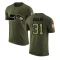 DeeJay Dallas Legend Salute to Service T-Shirt - Olive