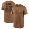 Deion Jones Legend 2023 Salute To Service Performance T-Shirt - Brown