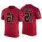 Deion Sanders Legend Color Rush T-Shirt - Red