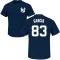 Deivi Garcia Name & Number T-Shirt - Navy