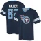 Delanie Walker Name & Number Game Day V-Neck T-Shirt - Navy