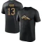 Delonte Hood 2020 Salute To Service Performance T-Shirt - Black