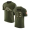 Delonte Hood Legend Salute to Service T-Shirt - Olive