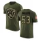 Del'Shawn Phillips Legend Salute to Service T-Shirt - Olive