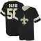 Demario Davis Name & Number Game Day V-Neck T-Shirt - Black