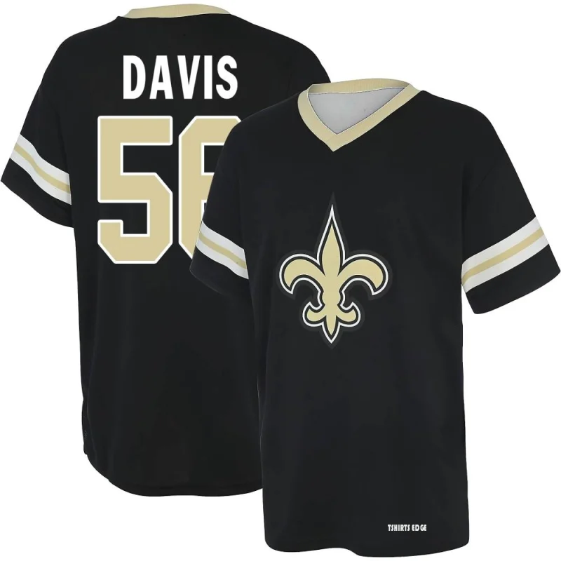 Demario Davis Name & Number T-Shirt - Black - Tshirtsedge