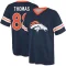 Demaryius Thomas Name & Number Game Day V-Neck T-Shirt - Navy