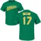 Denny Mclain Name & Number T-Shirt - Green