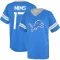 Denzel Mims Los Name & Number Game Day V-Neck T-Shirt - Blue