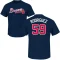 Dereck Rodriguez Name & Number T-Shirt - Navy