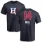 Derek Bell Name and Number Banner Wave T-Shirt - Navy