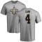 Derek Carr Name & Number T-Shirt - Ash