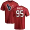 Derek Rivers Name & Number T-Shirt - Red