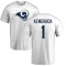 Derion Kendrick Name & Number T-Shirt - White