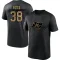 Derrek Pitts 2020 Salute To Service Performance T-Shirt - Black