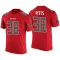 Derrek Pitts Legend Color Rush T-Shirt - Red