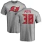 Derrek Pitts Name & Number T-Shirt - Ash