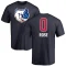 Derrick Rose Name and Number Banner Wave T-Shirt - Navy