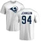 Desjuan Johnson Name & Number T-Shirt - White